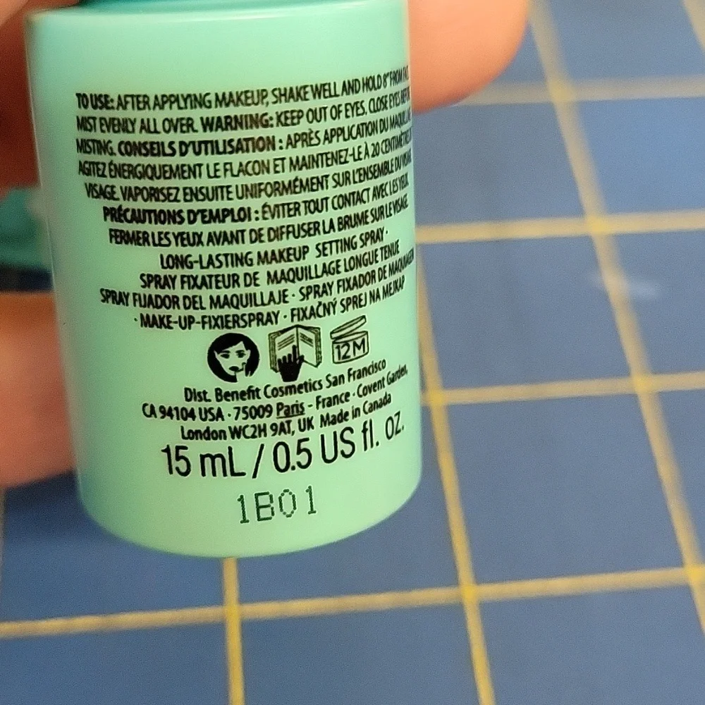 Benefit POREfessional Super Setter 15ml Spray New in Box